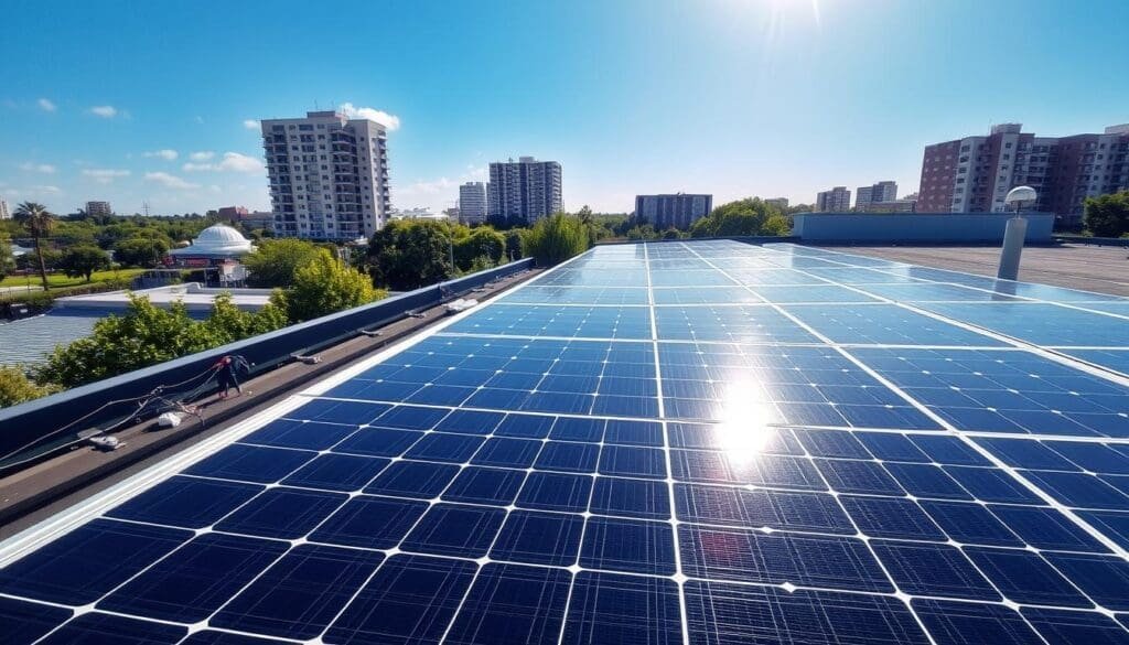 paneles solares conectados a red