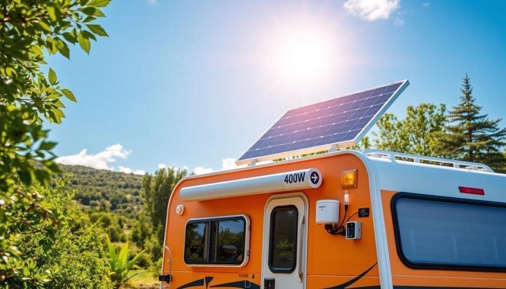 panneau solaire 400W camping-car