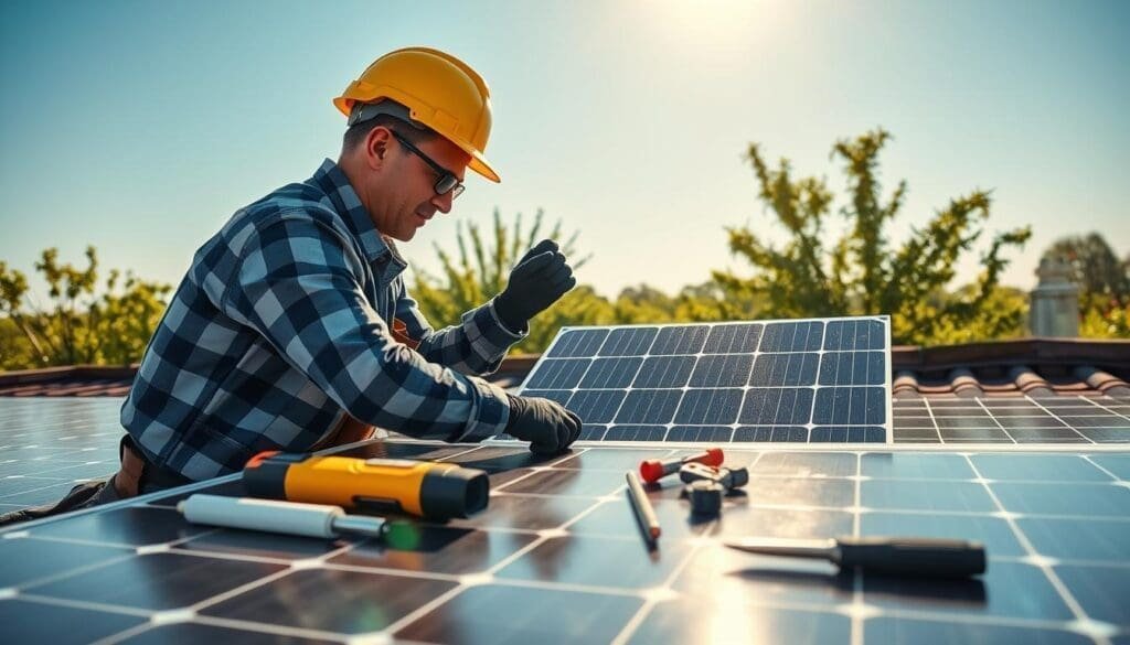 panneau solaire entretien