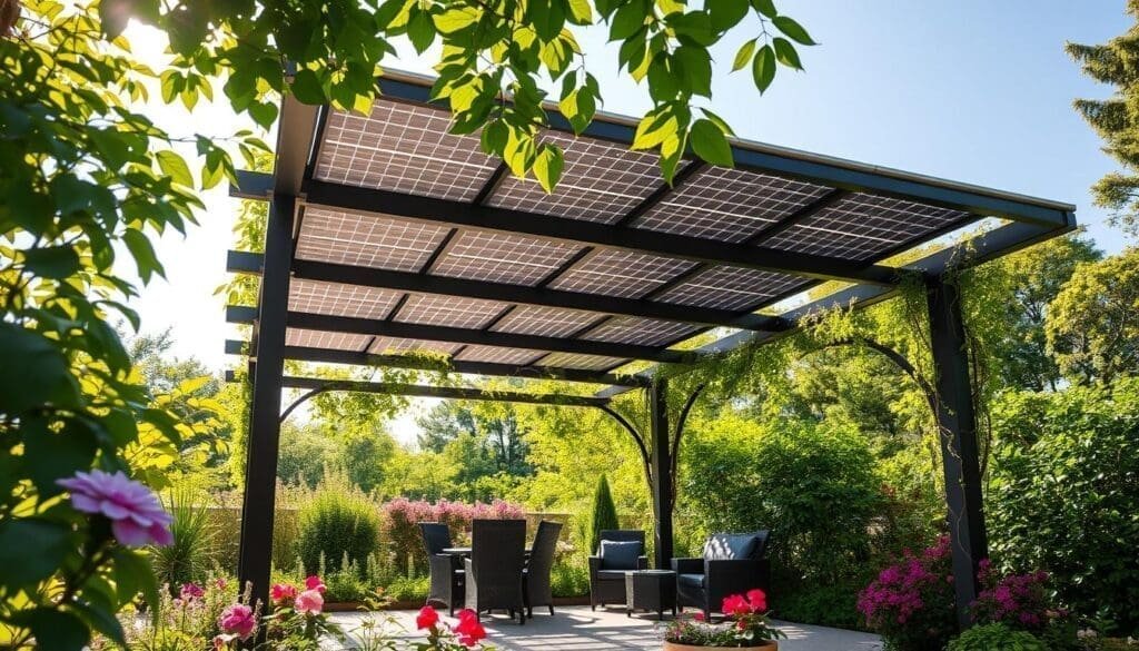 pergolato fotovoltaico