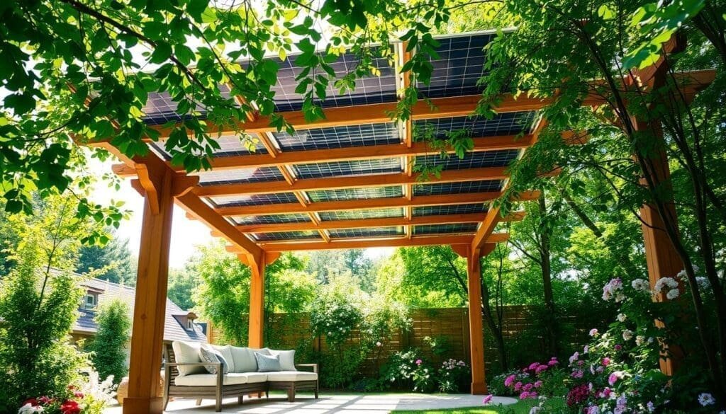 pergolato fotovoltaico
