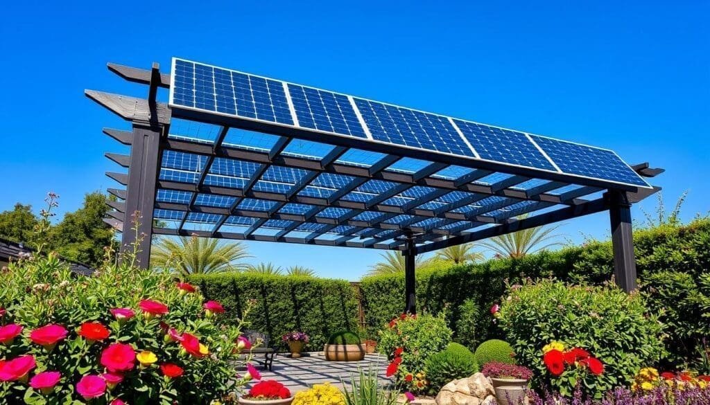 pergolato fotovoltaico