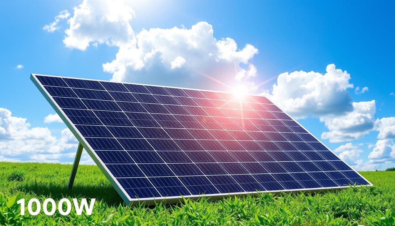 prix d un panneau solaire 1000w