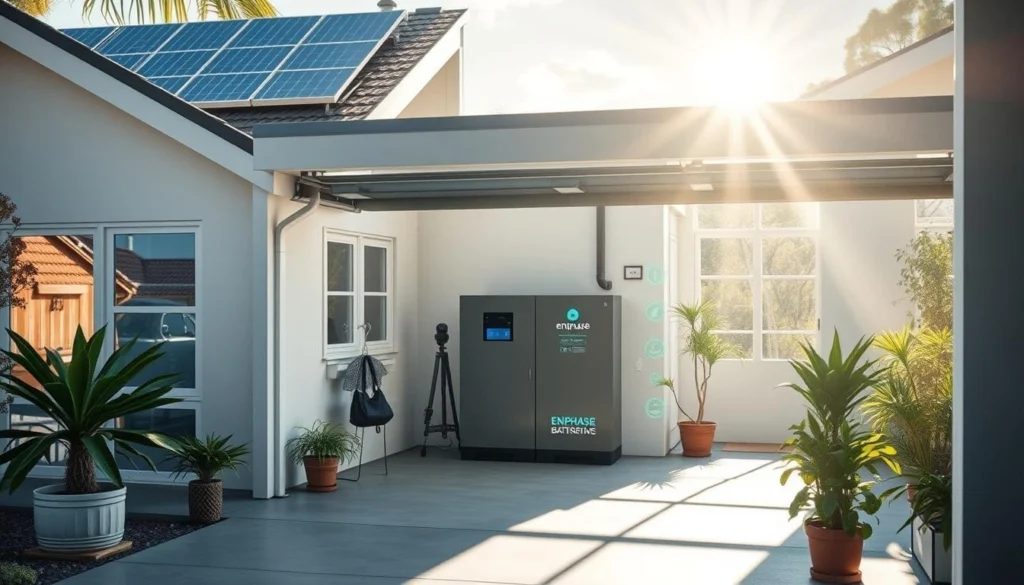 utilisation batterie enphase