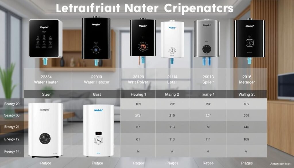 Comparaison des marques de chauffe-eau instantanés électriques