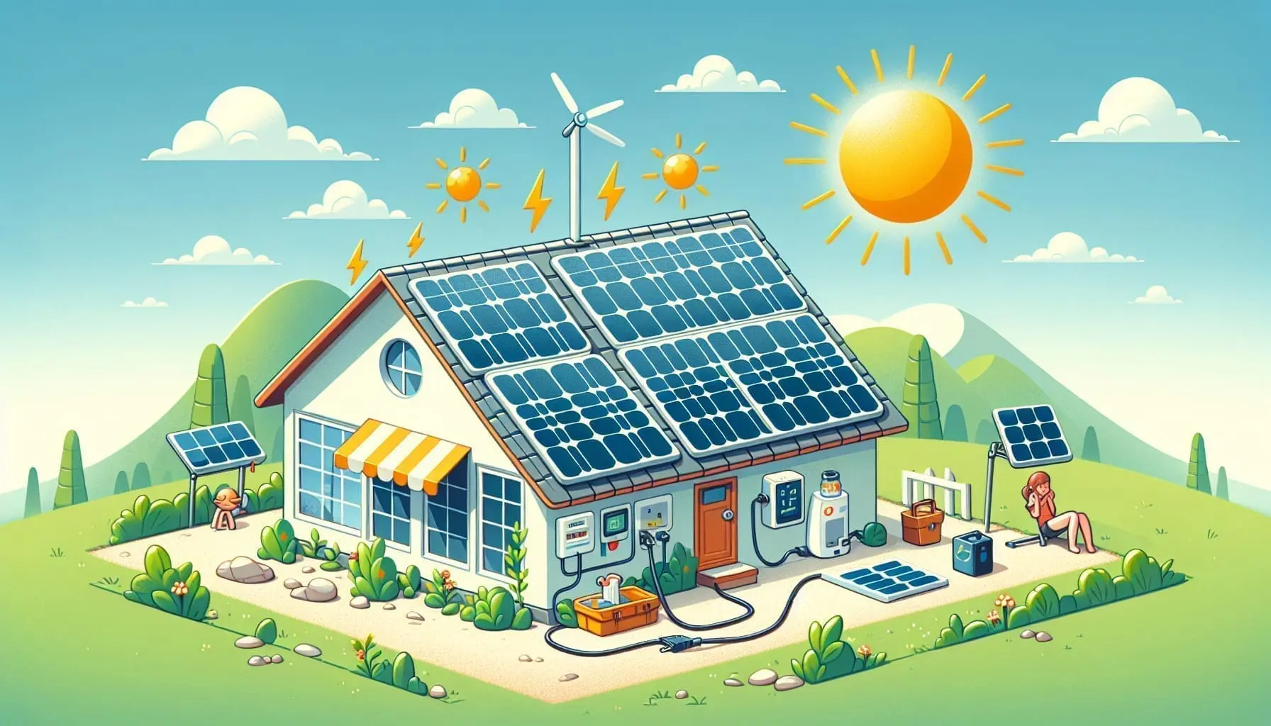Easy Solar : photovoltaïque plug-and-play 1 easy solar photovoltaique plug and play