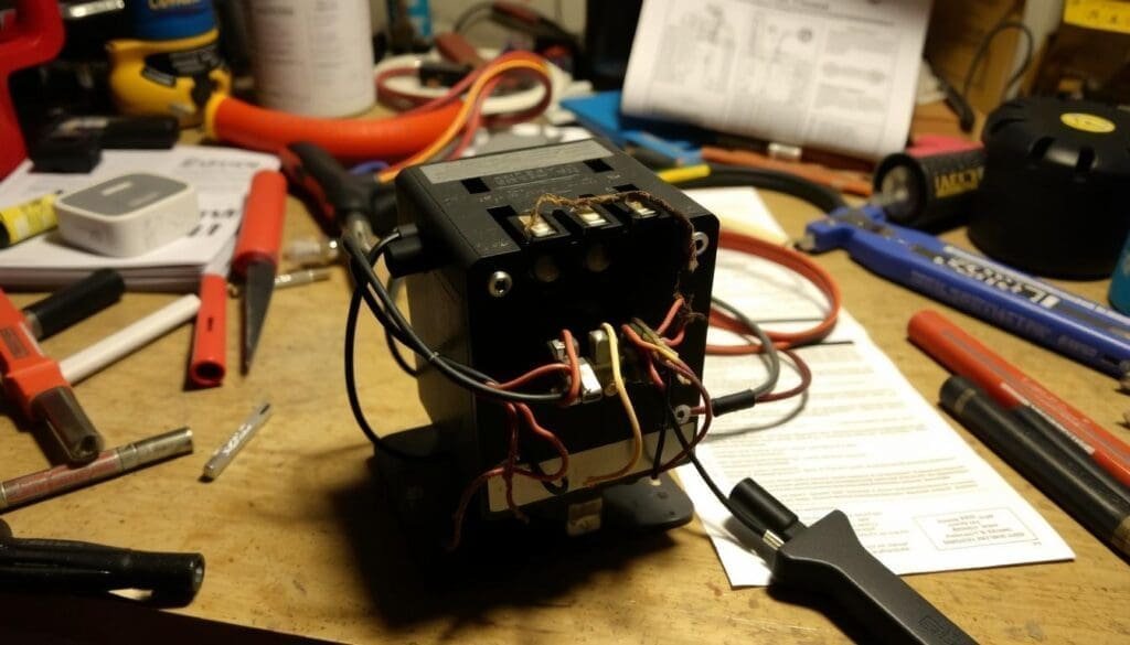 erreurs installation contacteur