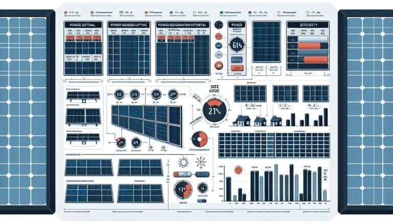 Guide des tailles et de l’efficacité des panneaux solaires