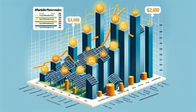 Photovoltaïque abordable : répartition des prix