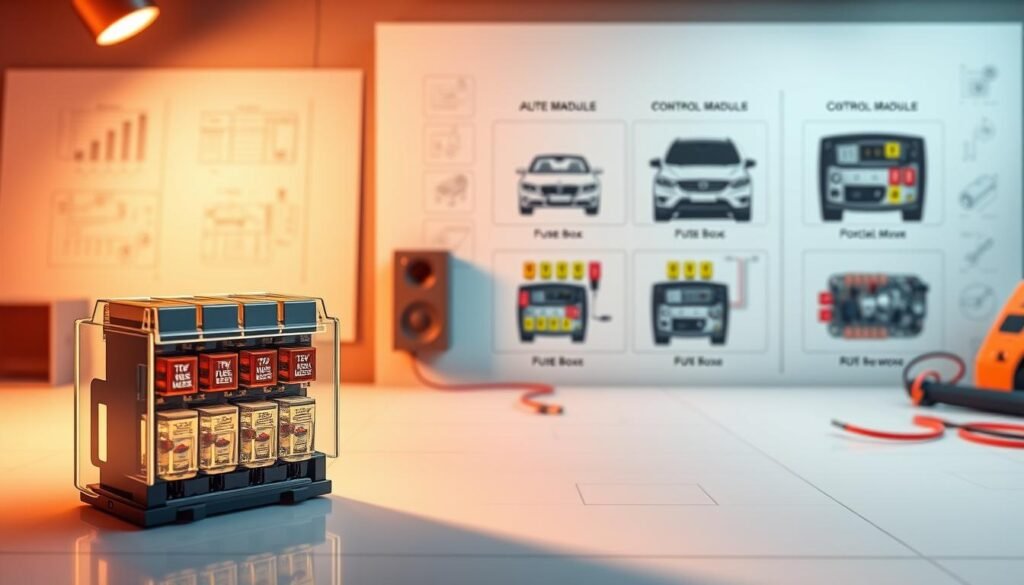 Applications des porte-fusibles 12V dans différents systèmes