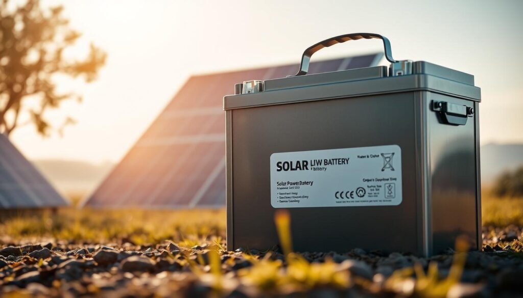 Batterie au lithium 12v pour systèmes solaires