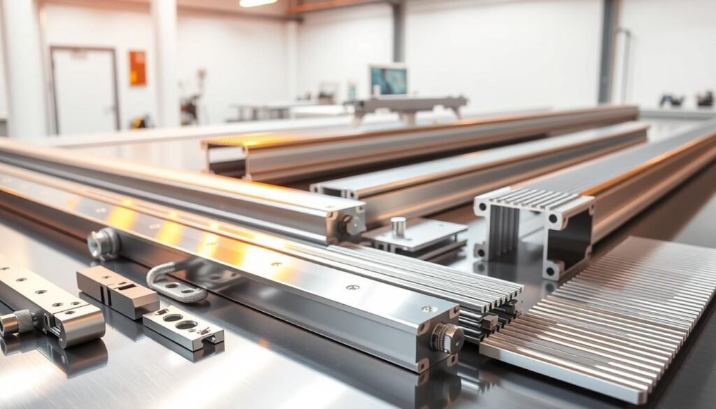 Choix des rails aluminium