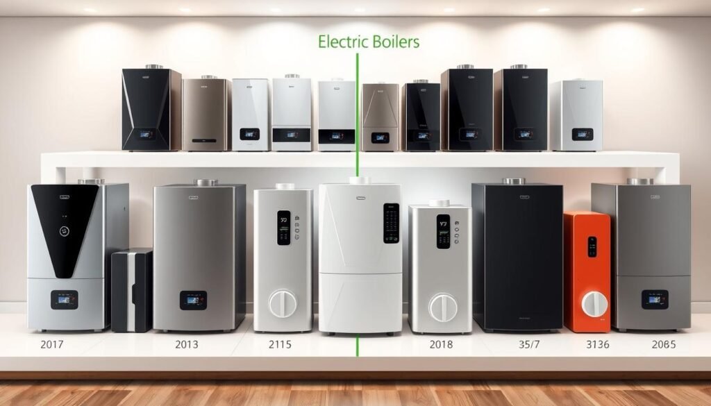 Comparaison chaudières électriques