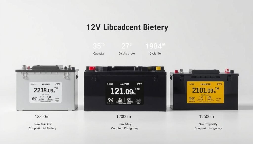 Comparaison des batteries 12V lithium