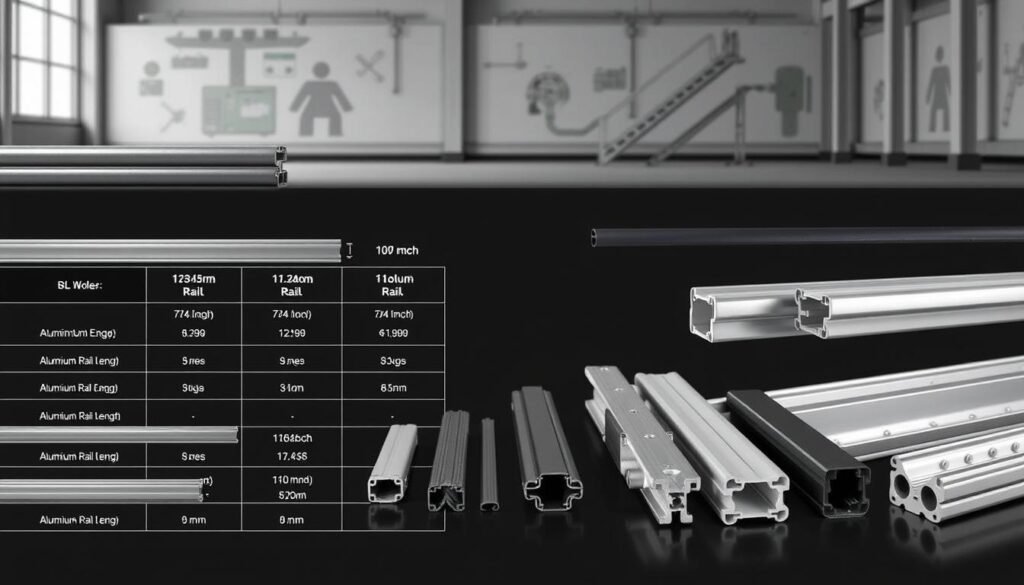 Comparaison des marques de rails aluminium