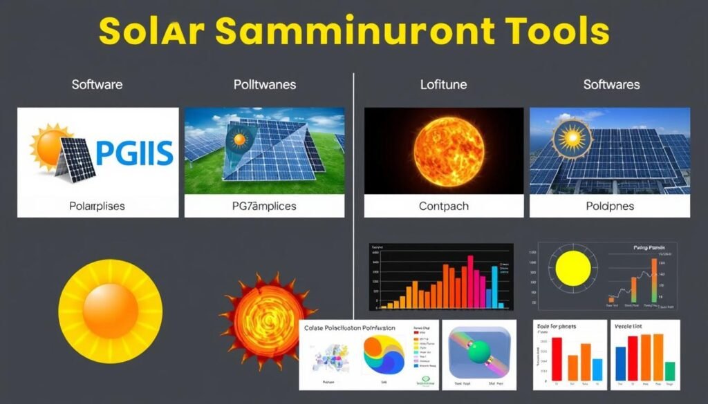 Comparaison d'outils de simulation de systèmes photovoltaïques