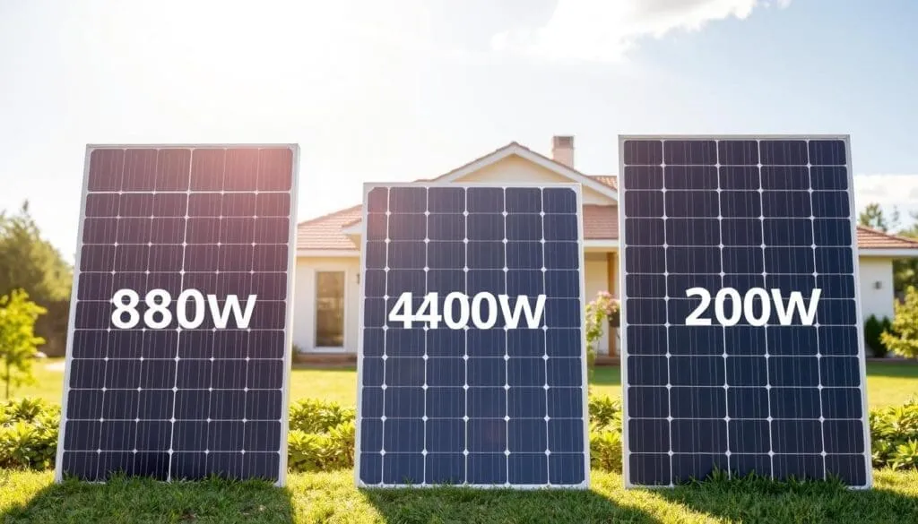 Comparaison panneaux photovoltaïques