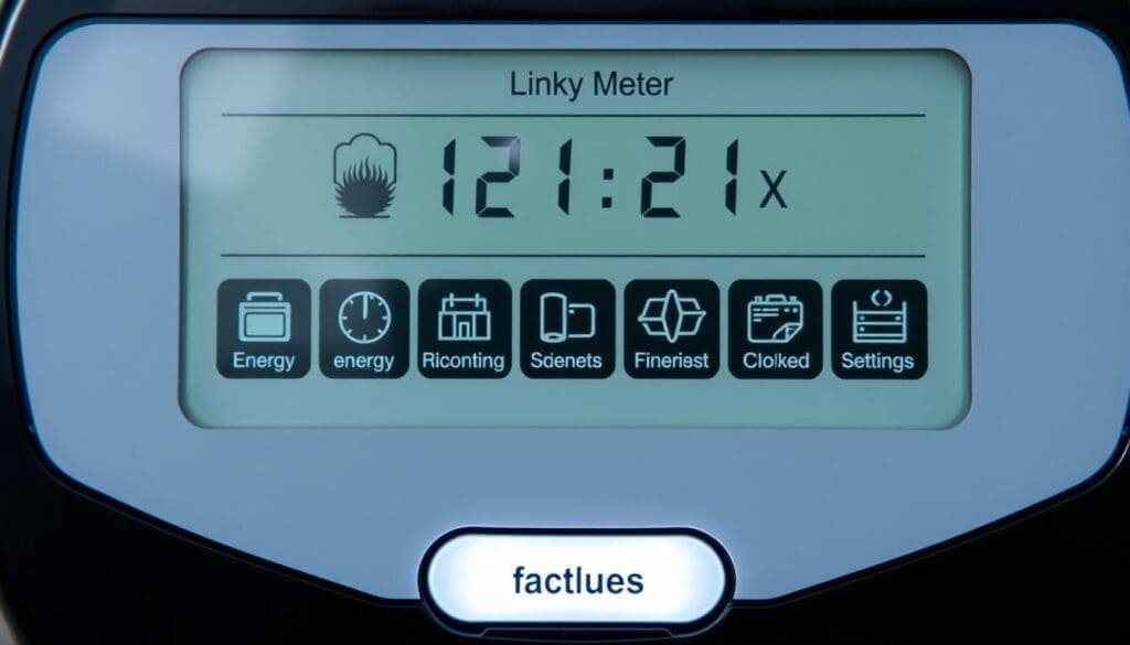 Compteur Linky interface utilisateur