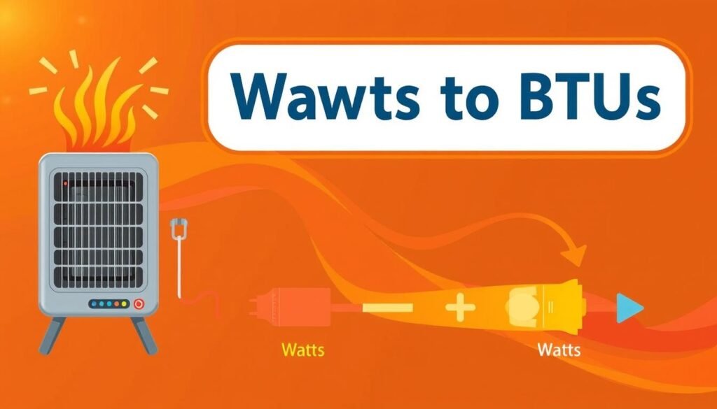 Conversion watts BTU dans le chauffage