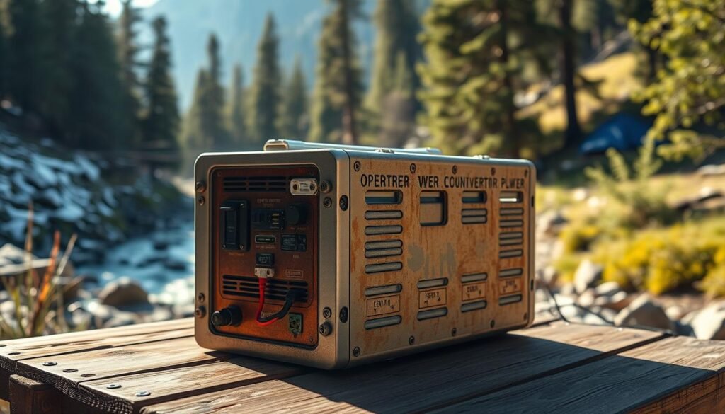Convertisseur de tension pour camping