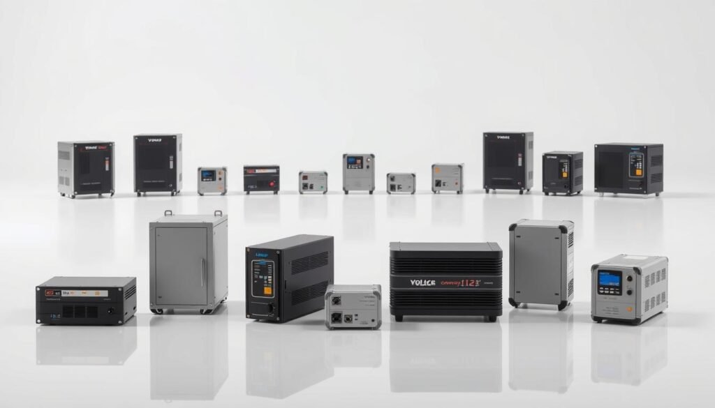 Convertisseur de voltage comparatif marques