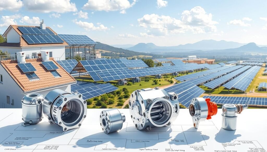 Coupleurs séparateurs dans différents projets solaires