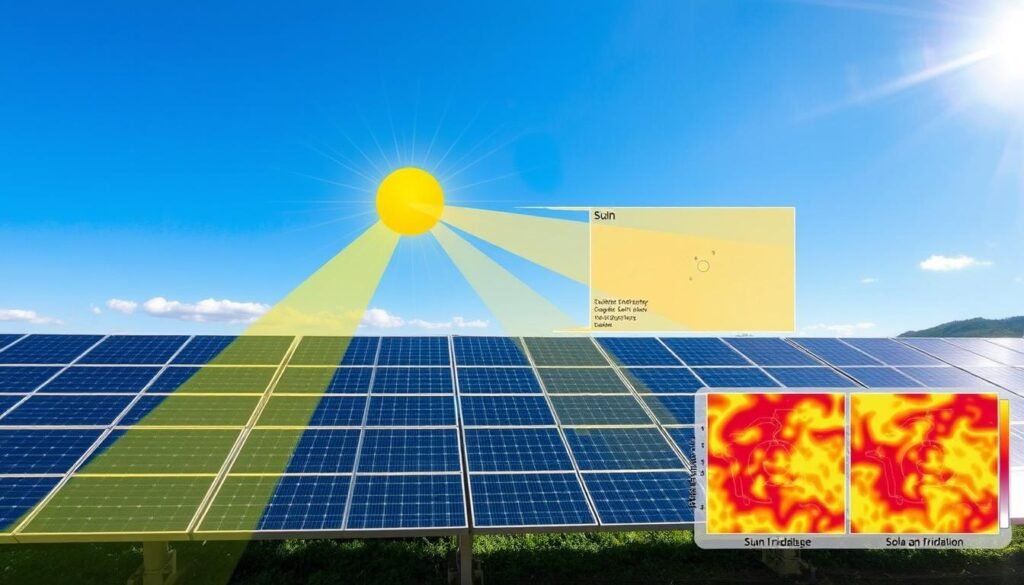 Données PVGIS sur l'irradiation solaire