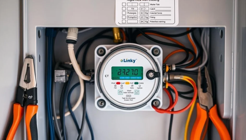 Entretien du compteur électrique