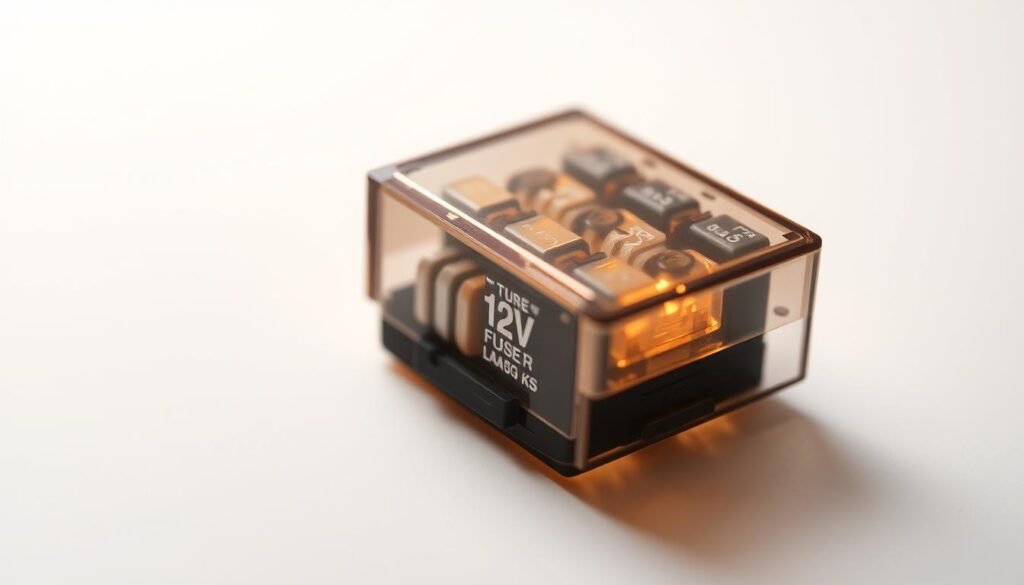 Entretien porte-fusible 12V