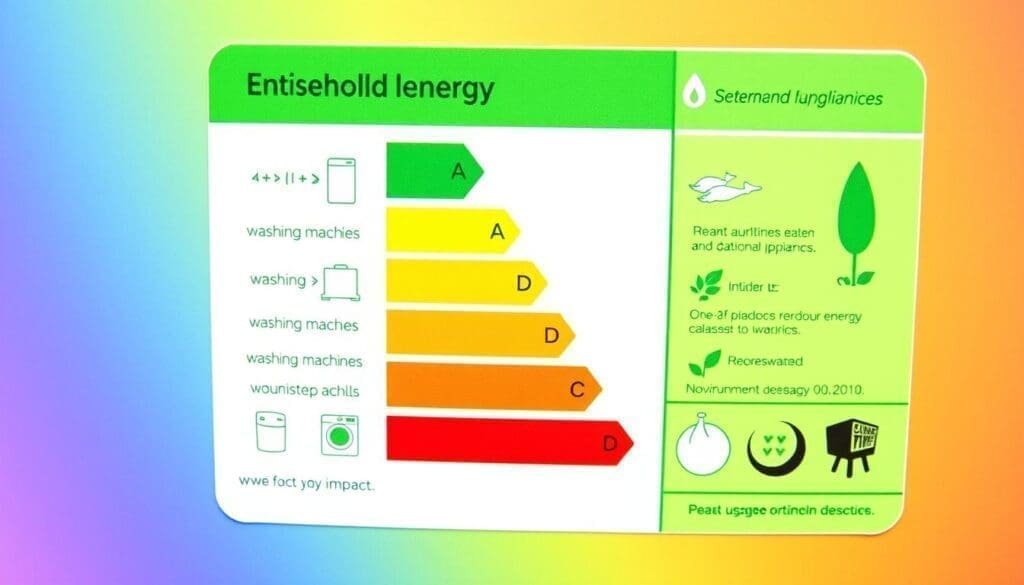 Étiquette énergétique électroménager