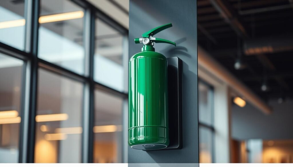 Extincteur vert professionnel