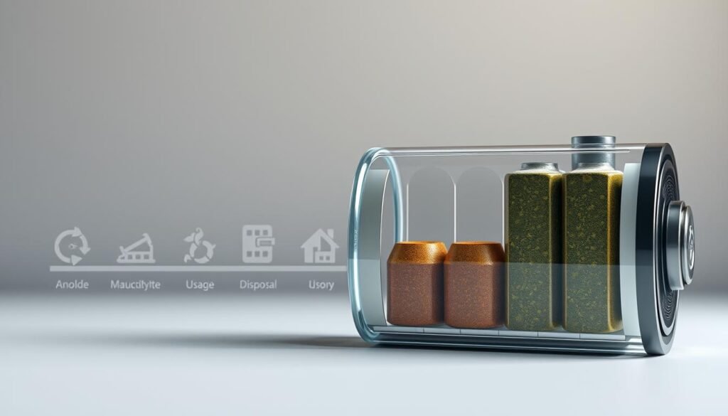 Impact environnemental batteries lithium