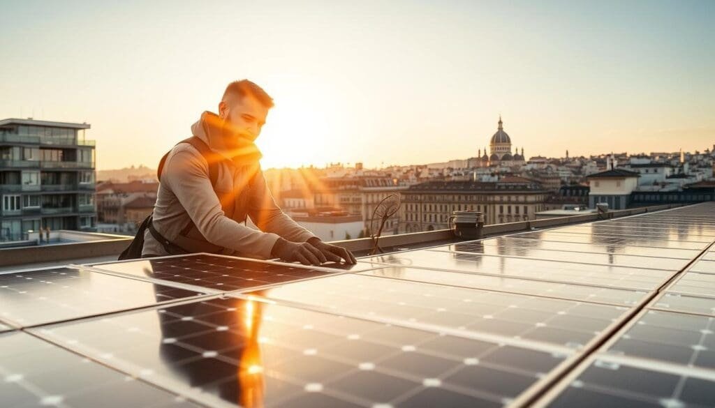 Installateur de panneaux solaires à Lyon