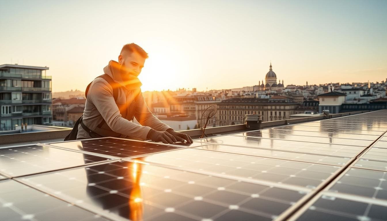 Installateur de panneaux solaires à Lyon