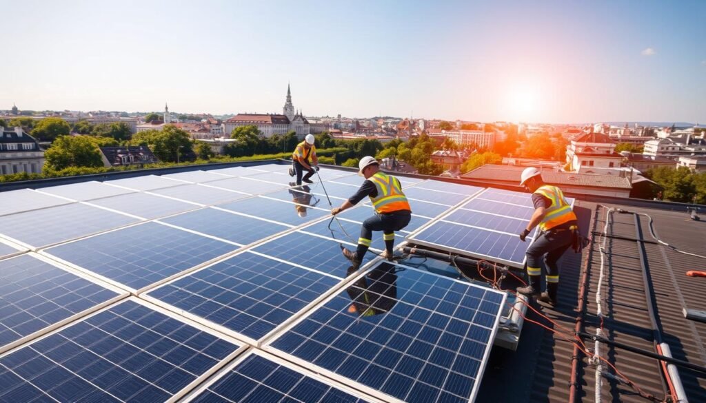 Installation de panneaux solaires à Nantes