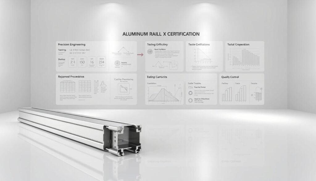 Normes de certification pour rails en aluminium