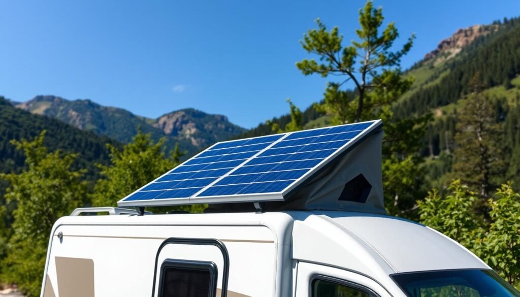 Panneau solaire camping-car