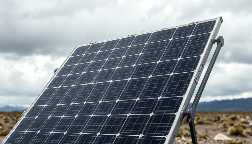 Panneau solaire résistant aux conditions extrêmes