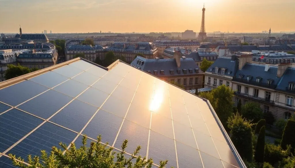 Panneaux photovoltaïques à Paris