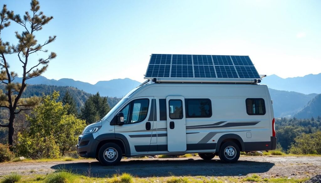 Panneaux solaires camping-car