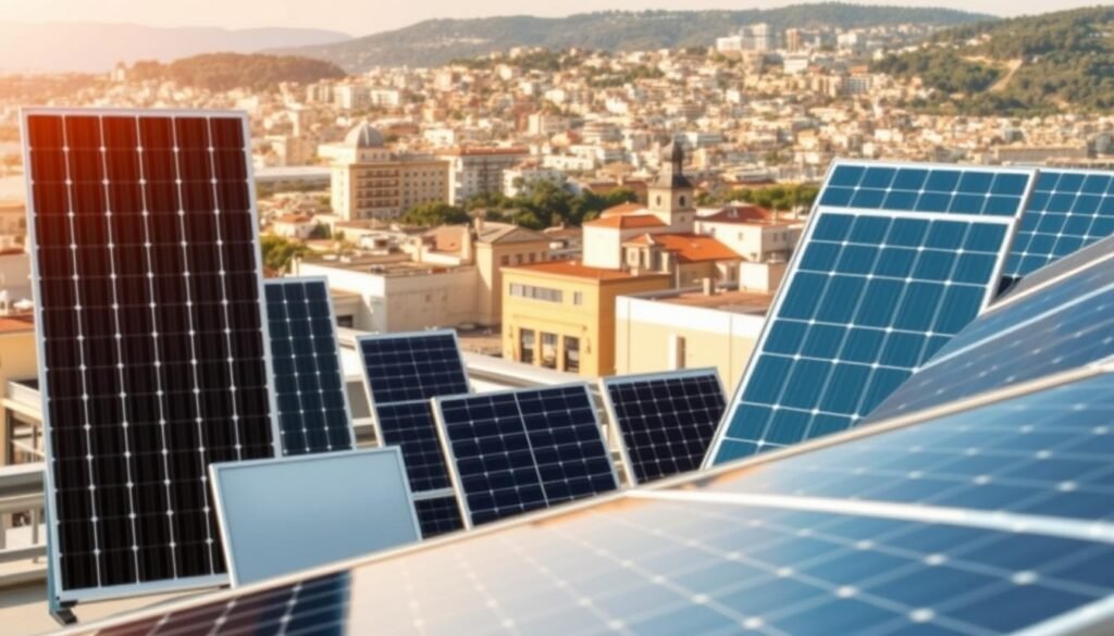 Types de panneaux solaires pour entreprise solaire Nice