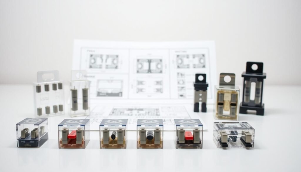 Types de porte-fusibles 12V
