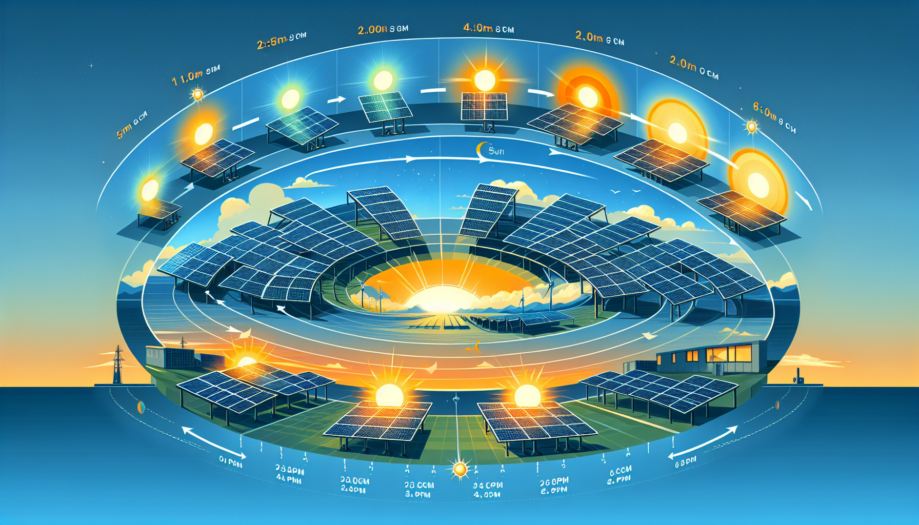 augmentez lefficacite solaire avec les trackers photovoltaiques Augmentez l'efficacité solaire avec les trackers photovoltaïques