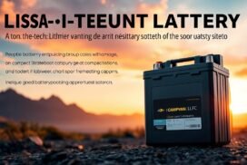 batterie lithium camping car