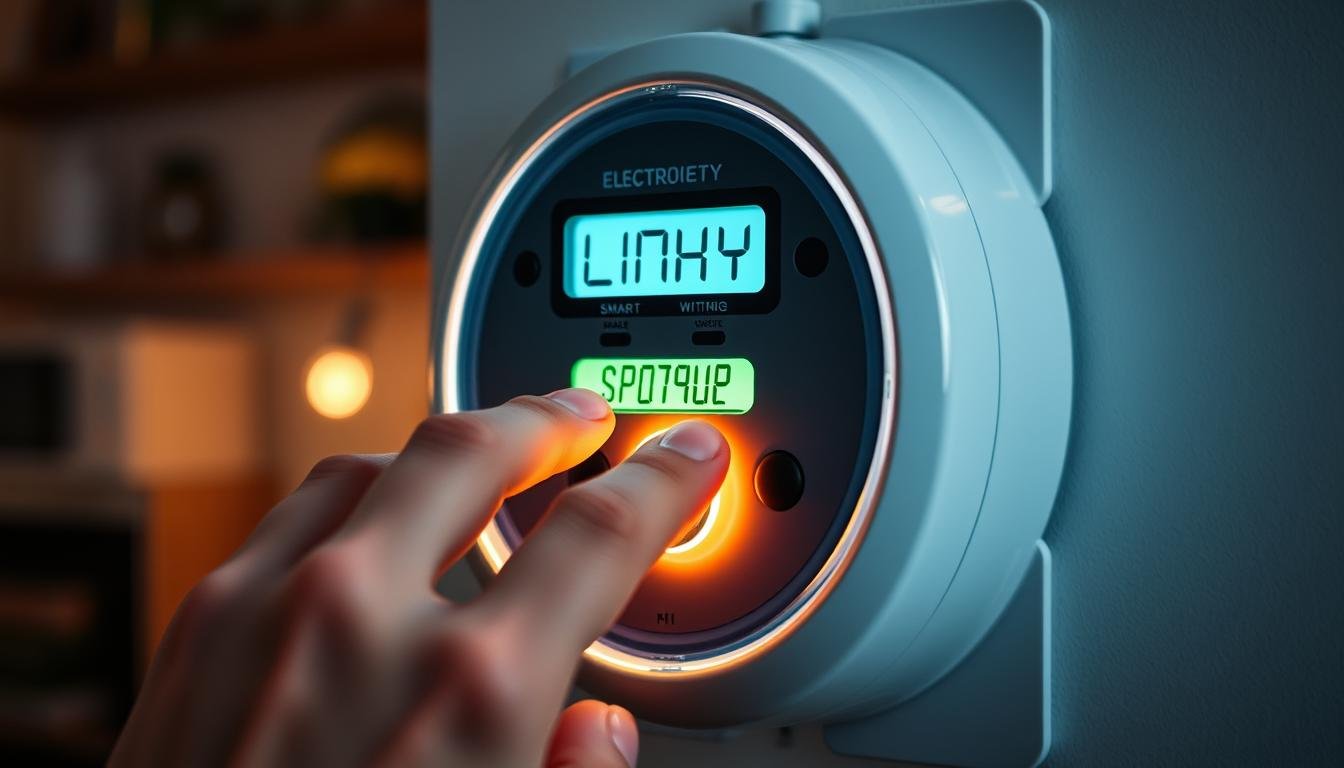 compteur linky appuyer 10 secondes