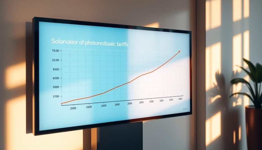 évolution tarifs photovoltaïques