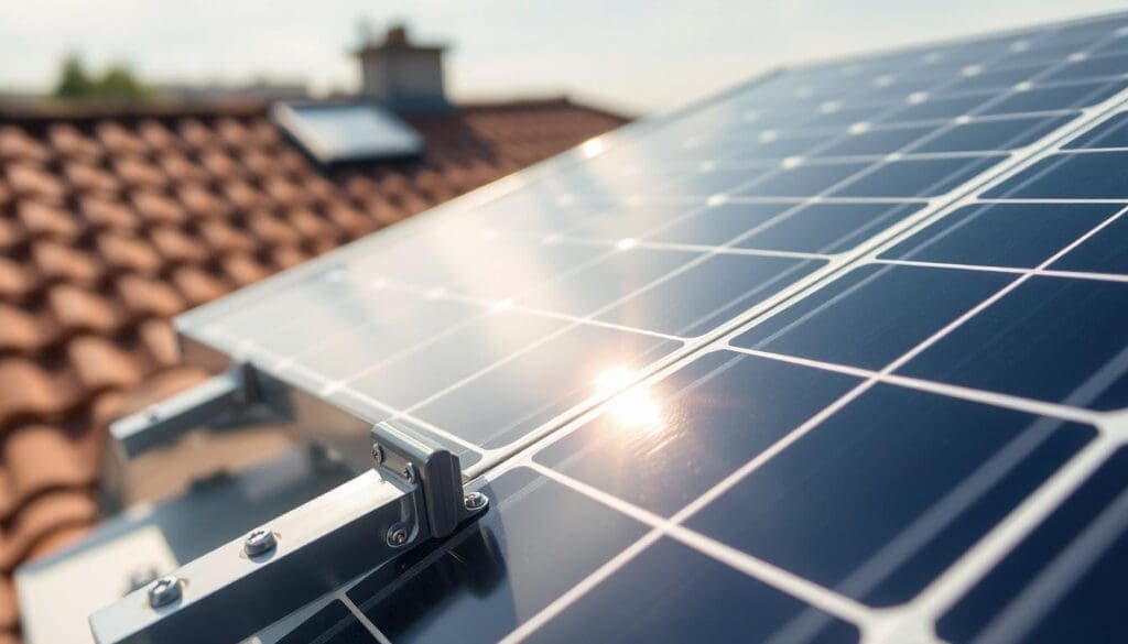 fixation panneau solaire