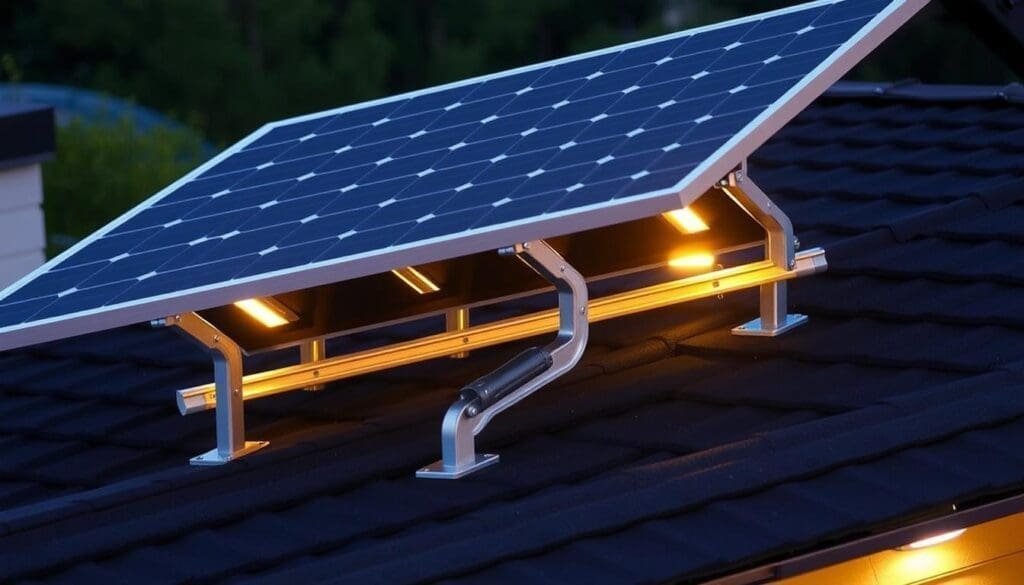 fixation panneau solaire
