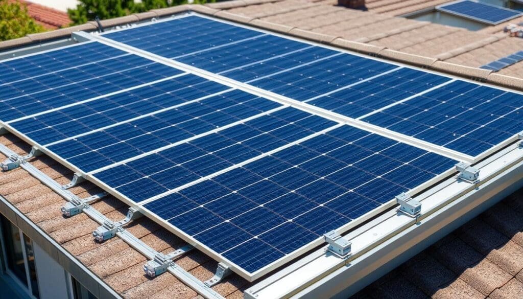 fixation panneau solaire toiture