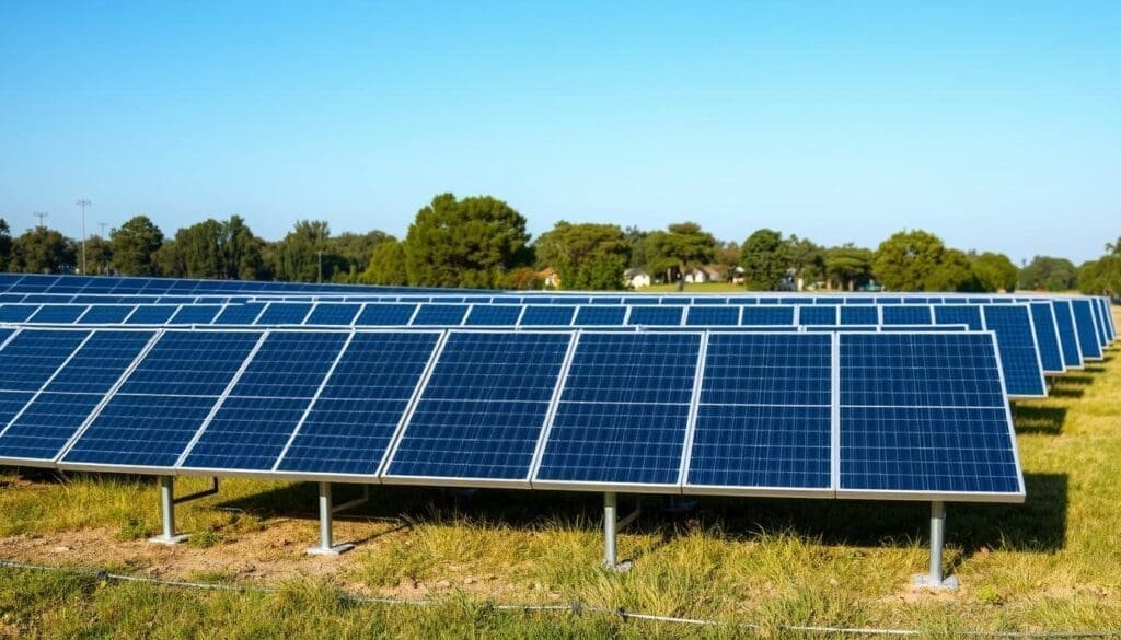 installation panneau solaire au sol